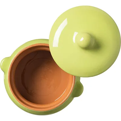 Горшок для запекания «Лакомка» керамика 450мл салатов., изображение 5