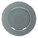 Блюдо «В.Виена Шарм» круглое фарфор D=310,H=27мм серый