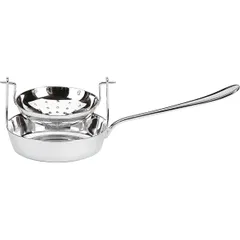 Tea strainer  stainless steel  D=5cm  metal.