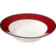 Тарелка для супа «Джаспер» фарфор 350мл D=227,H=48мм белый,красный, изображение 12