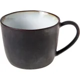 Чашка чайная «Плато» керамика 190мл D=80,H=62мм сине-серый,белый