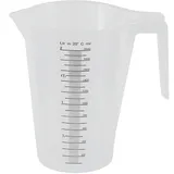 Стакан мерный с ручкой полипроп. 2л D=14,5,H=21см прозр.