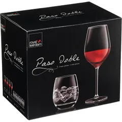 Set of wine glasses “Paso Doble” 500/330ml[8pcs] glass 0.5l D=83,H=230mm clear.