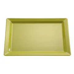 Buffet tray plastic ,H=30,L=530,B=325mm green.