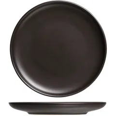 Plate ceramics D=265,H=21mm black