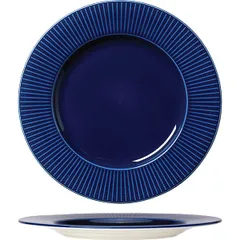 Тарелка «Виллоу Азур» мелкая фарфор D=28,5см синий