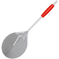 Pizza shovel D=20,L=150cm metallic,red