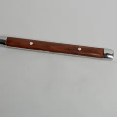 Вилка столовая «Рустик» уцененная сталь нерж.,пластик ,L=20/6,B=2см металлич., изображение 2