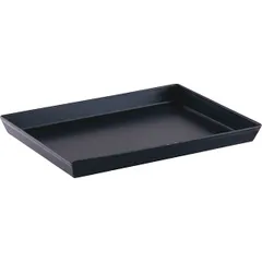 Rectangular baking tray blue steel ,H=25,L=300,B=230mm black