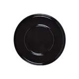 Блюдце «Вейв» фарфор D=14/8см черный