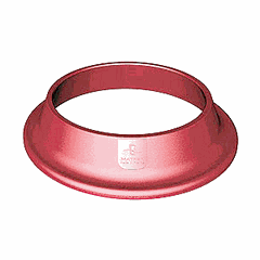 Подставка для миски силикон D=19/13,H=4см красный