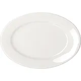 Блюдо «Кунстверк» овальное фарфор ,L=20,B=14см белый