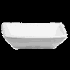 Gravy boat “Kyoto-white”  porcelain ,H=25,L=90,B=60mm white