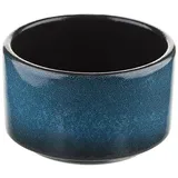 Сахарница «Млечный путь голубой» без крышки фарфор 350мл D=100,H=65мм голуб.,черный