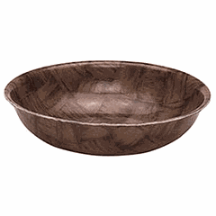 Bowl (fiberglass) 425ml D=15.6cm brown.