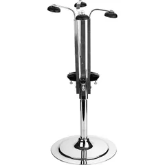 Струбцина для бутылок «Бонзер» (для 4 шт.) вращающаяся сталь нерж. D=22,H=51см серебрист.