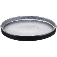 Блюдо «Млечный путь» фарфор D=28см черный,серый, изображение 3