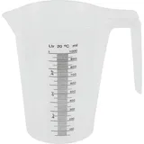Стакан мерный с ручкой полипроп. 1л D=12,H=16,5см прозр.