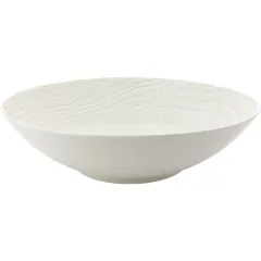 Salad bowl “Arborescence”  porcelain  3.5 l  D=335, H=90mm  ivory