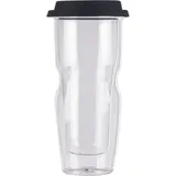 Стакан для горячих напитков «Термик Глас» двойные стенки хр.стекло 460мл D=92,H=190мм прозр.