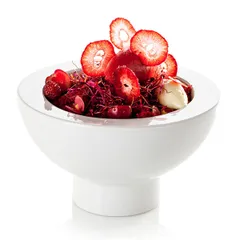 Салатник «Этник» фарфор 400мл D=160,H=95мм белый, изображение 3