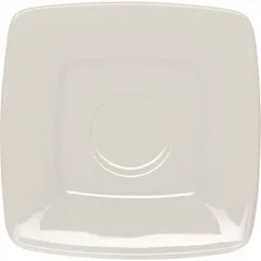 Блюдце «Виктория» фарфор ,H=15,L=115,B=115мм белый