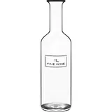 Бутылка «Оптима» для вина без крышки стекло 1л прозр.