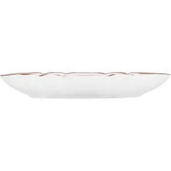 Селедочница фарфор ,L=170,B=88мм белый,золотой, изображение 2