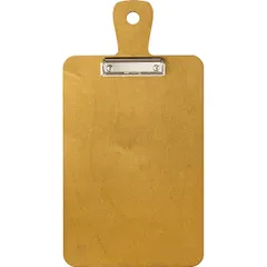 Планшет д/меню с зажимом фанера,лак ,L=41,6,B=22см болотн.