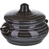 Baking pot "Marengo" ceramics 0.5l D=13cm black