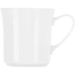 Кружка «Лунная» фарфор 340мл D=88,H=93,L=120мм белый