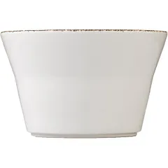 Салатник «Браун дэппл» фарфор 0,71л D=14см белый,коричнев., изображение 4