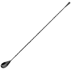 Bar spoon stainless steel ,L=40,B=3cm black