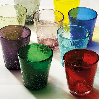 Хайбол (стакан) «Колорс» стекло 340мл D=90,H=105мм зелен., изображение 2