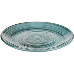 Тарелка «Скандинавия» мелкая керамика D=22,H=2см голуб., изображение 2