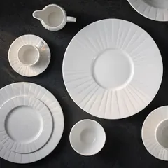 Салатник «Алина» фарфор 200мл D=10см белый, изображение 2