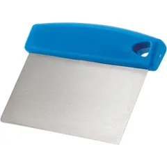 Scraper/dough separator stainless steel,plastic ,L=150,B=75mm blue
