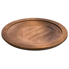 Stand for frying pan 4020304 wood D=29,H=2cm brown.