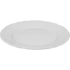 Тарелка «Флер Бьянко» мелкая фарфор D=31см белый, изображение 4