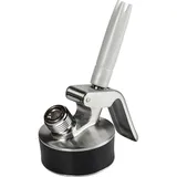 Головная часть для сифона для сливок «Крим профи» металл,пластик D=57,H=127,B=97мм металлич.,серый