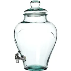 Диспенсер для холодных напитков круглая стекло 11,5л ,H=45см прозр.