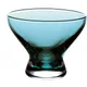 Креманка «Надя» стекло 320мл D=110,H=85мм голуб.