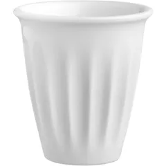 Glass "Rigby" porcelain 140ml ,H=85mm white