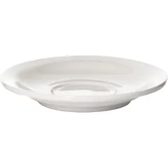 Блюдце «Кунстверк» фарфор D=150/56,H=20мм белый, изображение 2