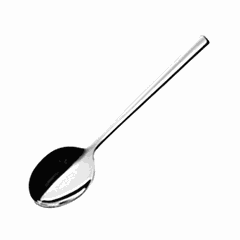 Dessert spoon “Profile”  stainless steel , L=183/60, B=4mm  metal.