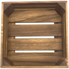 Ящик для подачи дуб ,H=8,L=20,B=20см деревян., изображение 2