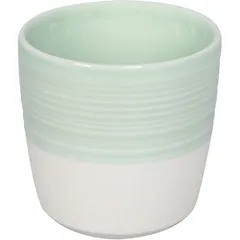 Glass for hot dishes  porcelain  150 ml  white, salad.