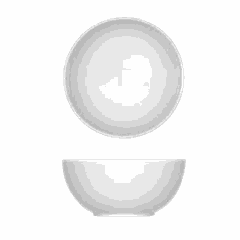 Salad bowl “Master”  porcelain  0.7 l  D=17, H=6 cm  white