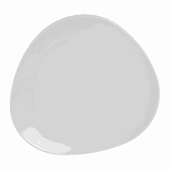 Тарелка «Трилоджи» треугольная фарфор ,L=27,B=27см белый