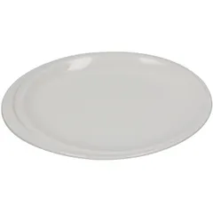 Plate “Resort” small  porcelain  D=27cm  white